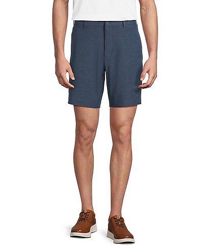 Cremieux Blue Label Flat Front Madison 8#double; Inseam Performance Shorts