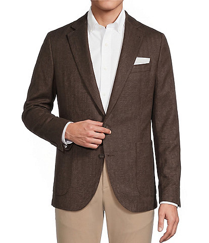 Cremieux Blue Label Herringbone Blazer