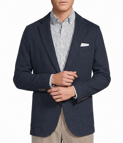 Cremieux Blue Label Herringbone Blazer