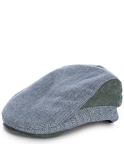 Cremieux Blue Label Herringbone Driver Hat