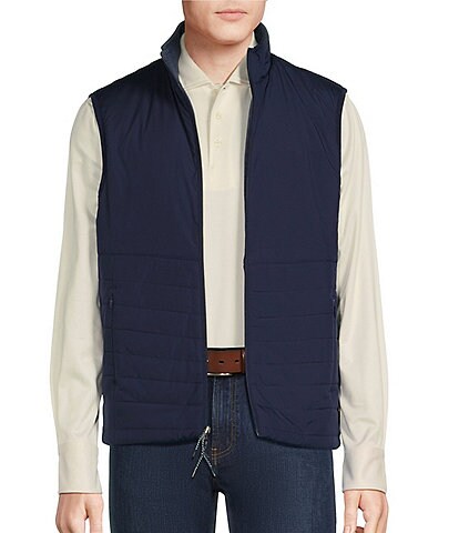 Cremieux Blue Label Hybrid Nylon-Knit Reversible Vest