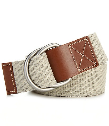 Cremieux Blue Label Khaki Braided Belt