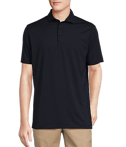 Cremieux Blue Label Lightweight Pique Jersey Short Sleeve Polo Shirt