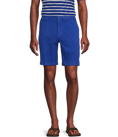 Cremieux Blue Label Madison Classic Fit Garment-Dyed 9#double; Inseam Chino Shorts
