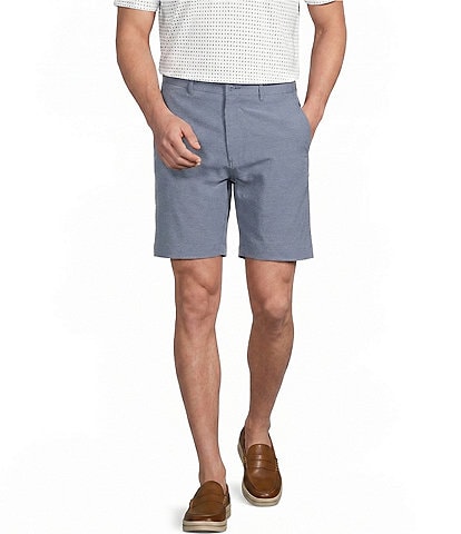 Cremieux Blue Label Madison Stretch Flat Front 8#double; Inseam Shorts