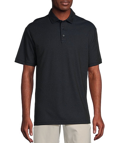 Cremieux Blue Label Performance Big & Tall Stretch Striped Short Sleeve Polo Shirt