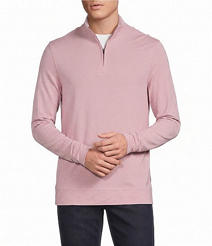 Cremieux Blue Label Performance Solid Quarter Zip Pullover
