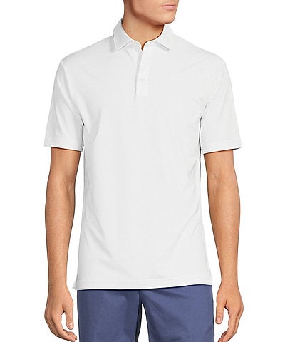 Cremieux Blue Label Performance Stretch Short Sleeve Polo Shirt