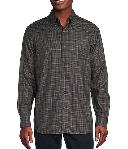 Cremieux Dark outlet Gray Button Down Long Sleeve Men's Shirt