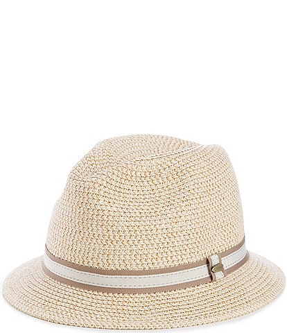 Cremieux Blue Label Polybraid Fedora Hat