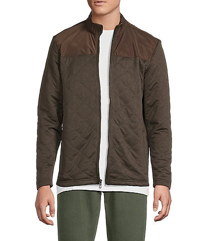 Cremieux Blue Label Quilted Full-Zip Jacket