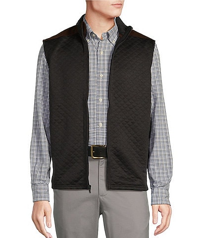 Cremieux Blue Label Quilted Full-Zip Vest