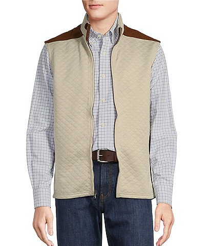 Cremieux Blue Label Quilted Full-Zip Vest