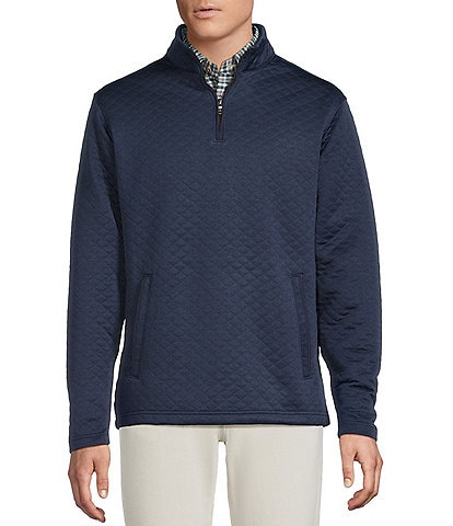 Cremieux Blue Label Quilted Quarter-Zip Pullover