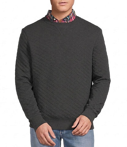 Cremieux Blue Label Quilted Sweatshirt