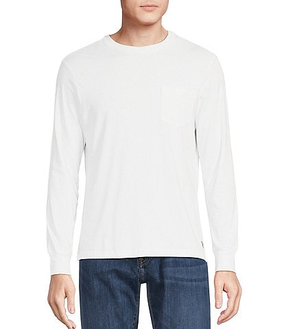 Cremieux Blue Label Slim Fit Solid Long Sleeve T-Shirt