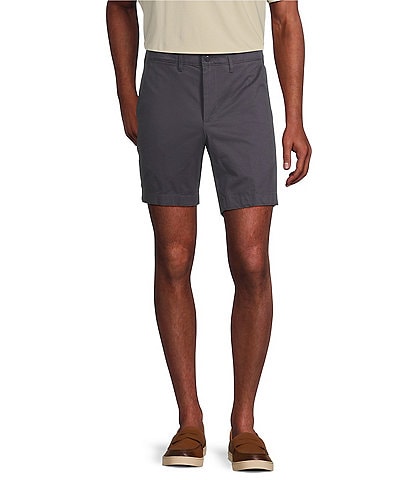 Cremieux Blue Label Soho Tailored Fit Flat Front Comfort Stretch 7" Inseam Shorts