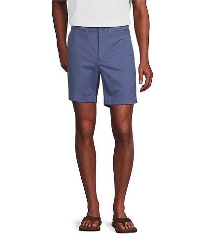 Cremieux Blue Label Soho Slim Fit Flat Front Comfort Stretch 7" Inseam Shorts