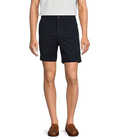 Cremieux Blue Label Soho Slim Fit Flat Front Comfort Stretch 7#double; Inseam Shorts
