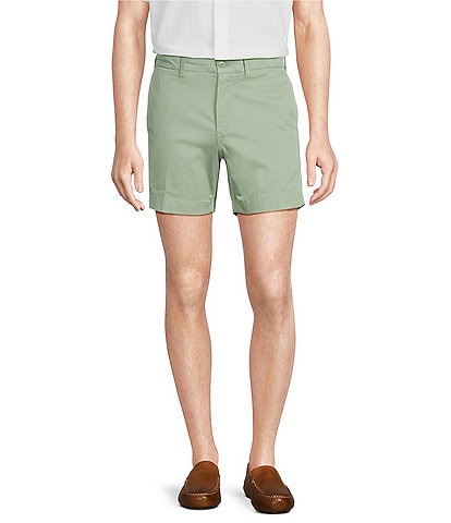 Cremieux Blue Label Soho Slim Fit Garment-Dyed 6#double; Inseam Shorts