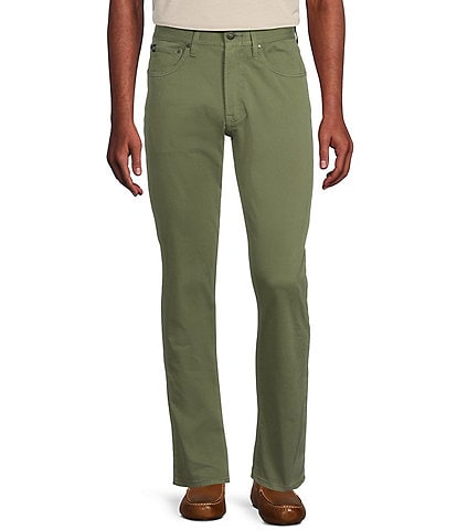 Cremieux Blue Label CMX 5-Pocket Tailored-Fit Sateen Stretch Pants