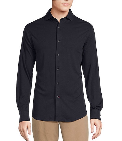 Cremieux Blue Label Solid Coatfront Shirt