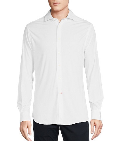 Cremieux Blue Label Solid Coatfront Shirt