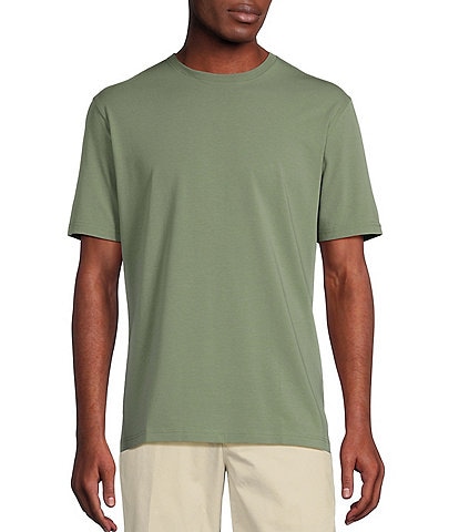Cremieux Blue Label Solid Crewneck Stretch Short Sleeve T-Shirt