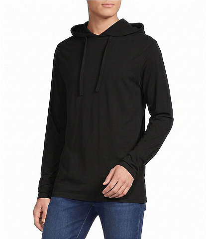 Cremieux Blue Label Solid Long Sleeve Hoodie T-Shirt