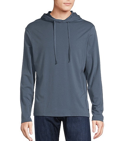 Cremieux Blue Label Solid Popover Hoodie T-Shirt