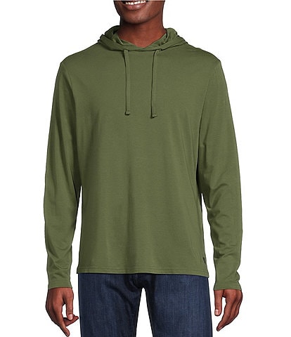 Cremieux Blue Label Solid Popover Hoodie T-Shirt