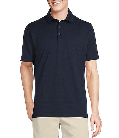 Cremieux Blue Label St. Tropez Collection Solid Short Sleeve Polo Shirt