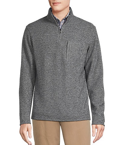 Cremieux Blue Label Sweater Fleece Quarter-Zip Pullover