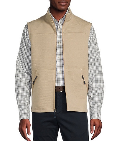 Cremieux Blue Label Textured Knit Vest