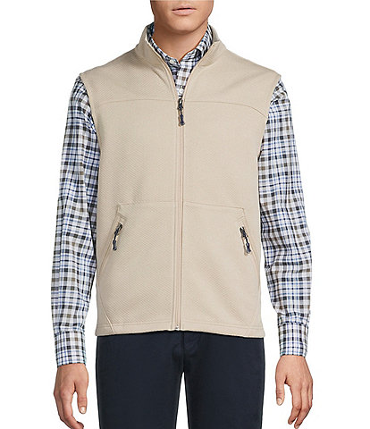 Cremieux Blue Label Textured Lightweight Knit Vest
