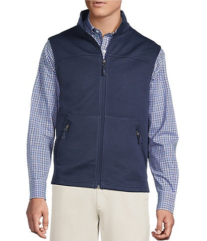 Cremieux Blue Label Textured Lightweight Knit Vest