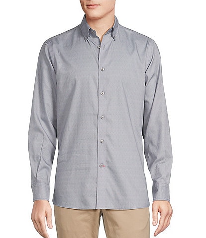 Cremieux Blue Label Twill Long-Sleeve Woven Shirt