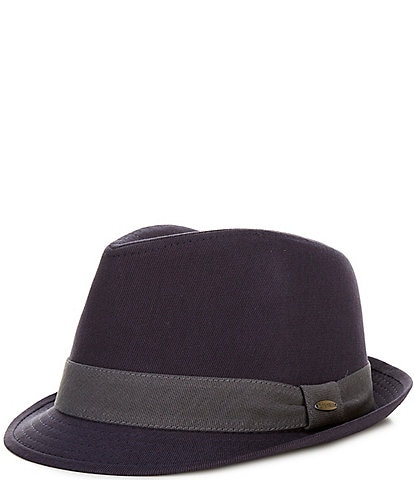 Cremieux Blue Label Twill Two Tone Fedora