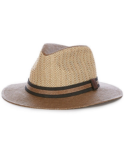 Cremieux Blue Label Two-Tone Panama Hat