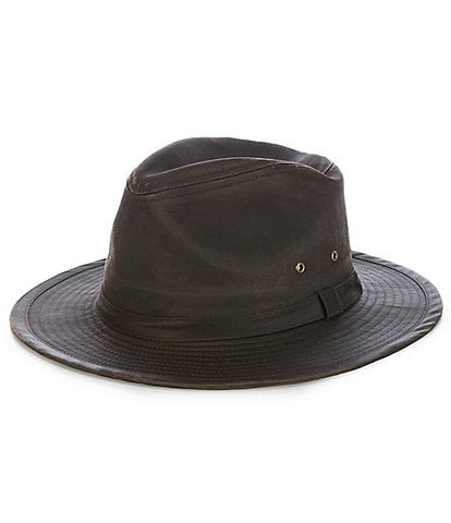 Cremieux Blue Label Weathered Safari Fedora Hat