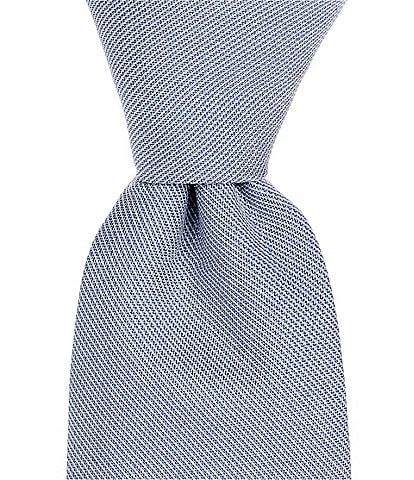 Cremieux Dean Solid 3 3/8#double; Woven Silk Tie