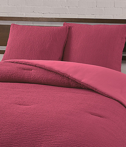 Cremieux Dorm Essentials Collection Crinkle Textured Comforter