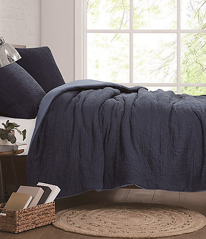 Cremieux Dorm Essentials Collection Crinkle Textured Comforter
