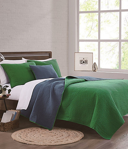 Cremieux Dorm Essentials Collection Reversible Quilt Mini Set