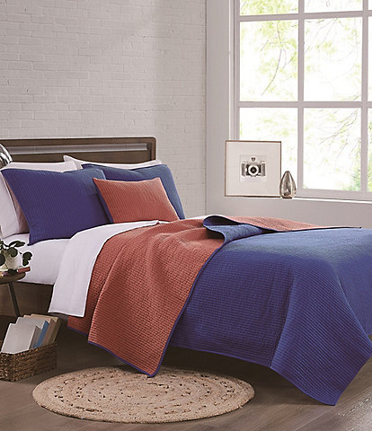 Cremieux Dorm Essentials Collection Reversible Quilt Mini Set