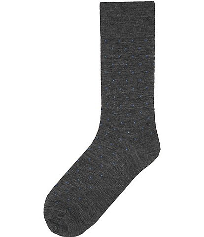Cremieux Dotted Crew Socks