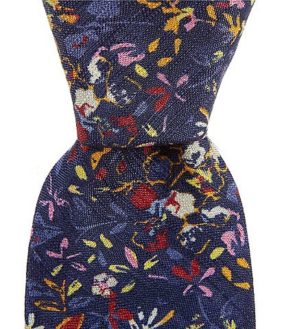 Cremieux Floral 3" Woven Tie