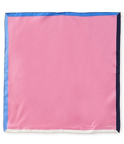 Cremieux Foster Bordered Solid Pocket Square