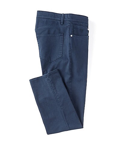 Cremieux Garment-Dyed 5-Pocket Milan Pants