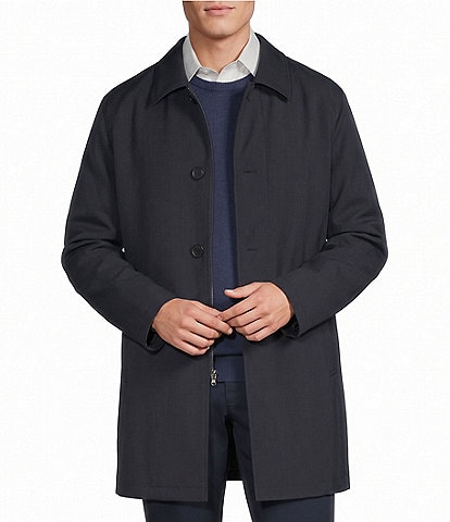 Cremieux Harlen Classic Fit Solid Rain Coat